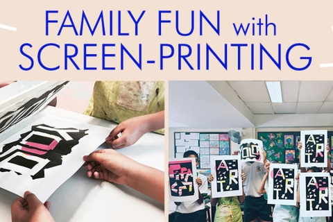 Family Fun with Screen-printing