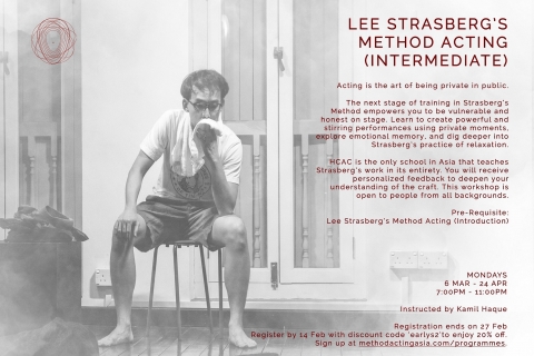 Lee Strasberg’s Method Acting (Intermediate)