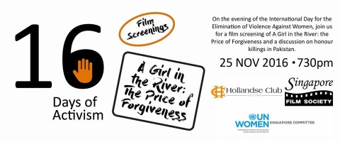 Film screening - A Girl in the River: The Price of Forgiveness