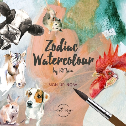 Zodiac Watercolour Experience