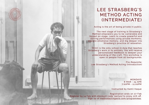 Lee Strasberg’s Method Acting (Intermediate)