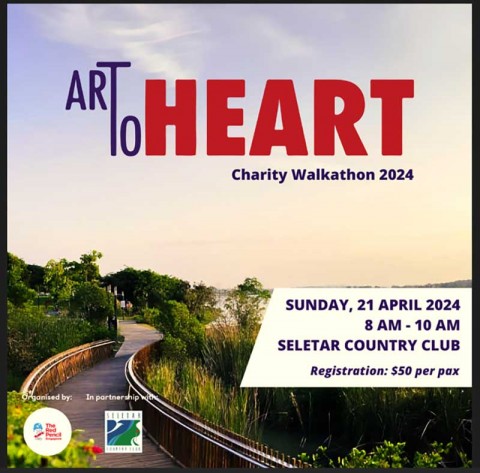 The Red Pencil (Singapore) Art To HeART Charity Walkathon 2024