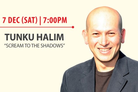 Book sharing session by Tunku Halim, author of “Scream to the Shadows”