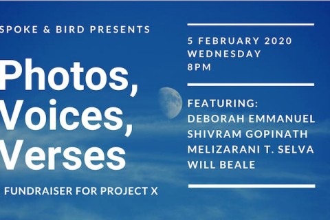 Spoke & Bird Presents: Photos, Voices, Verses - A Fundraiser for Project X 