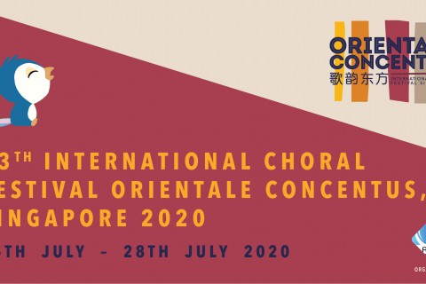 13th International Choral Festival Orientale Concentus, Singapore 2020