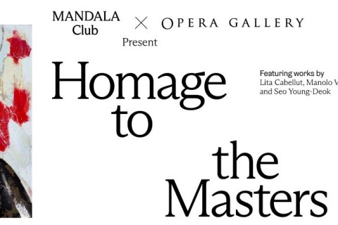 Mandala Club x Opera Gallery Present Homage to the Masters