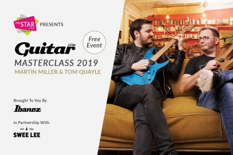 Martin Miller and Tom Quayle guitar masterclass at Star Vista