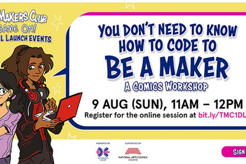 You don’t need to know how to code to be a Maker: A comics workshop