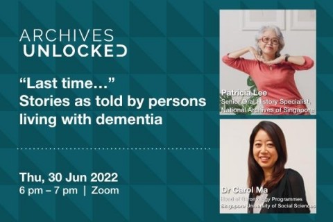 Archives Unlocked: Stories as told by persons living with dementia