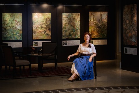 Solo exhibition by Inessa Kalabekova: Hidden in the Jungle