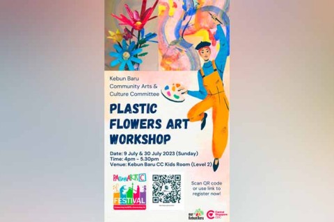 PAssionArts Festival 2023: Plastic Flowers Art Workshop