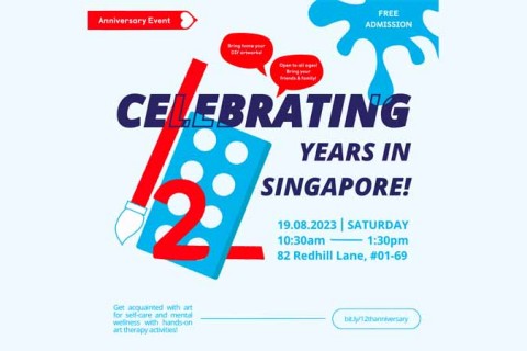 The Red Pencil (Singapore)'s 12th Anniversary Open Studio Art Therapy Experiential Session