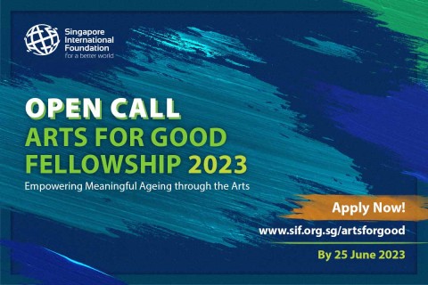 Call for Applications! – SIF's Arts for Good Fellowship 2023