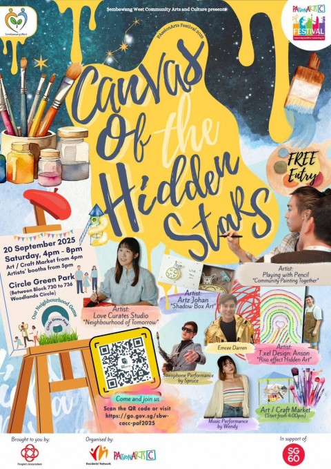 Sembawang West PAssionArts Festival, Canvas of the Hidden Stars V2 