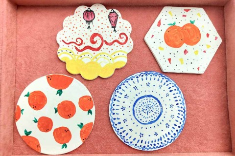 Drop-in Craft: Clay Coasters with Hands On Klay