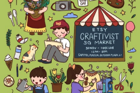ETSY Craftivist SG Market 2018