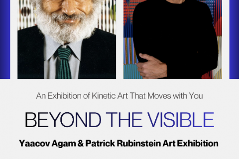 ’BEYOND THE VISIBLE’ Kinetic Art Exhibition featuring Yaacov Agam & Patrick Rubinstein