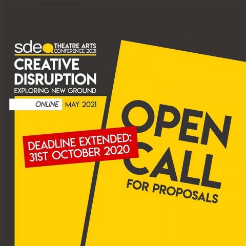 SDEA Theatre Arts Conference 2021 Open Call for Proposals