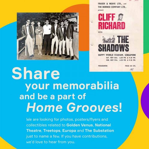 Share your memorabilia and be a part of Home Grooves!