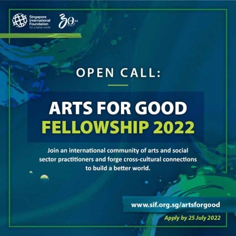 Call for Applications! – SIF's Arts for Good Fellowship 2022