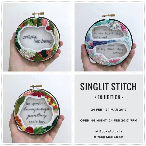 SingLit Stitch Exhibition