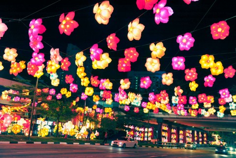 Chinatown Mid-Autumn Festival 2018 Street Light Up