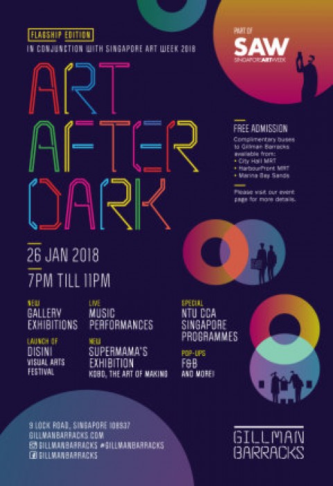 Art After Dark x Gillman Barracks 7th Anniversary Celebrations