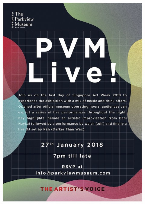 PVM Live! Singapore Art Week Closing Party