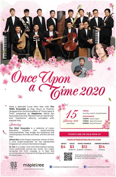 Mapletree celebrates Lunar New Year with “Once Upon a Time 2020” by The TENG Ensemble