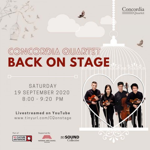 Concordia Quartet - Back on Stage