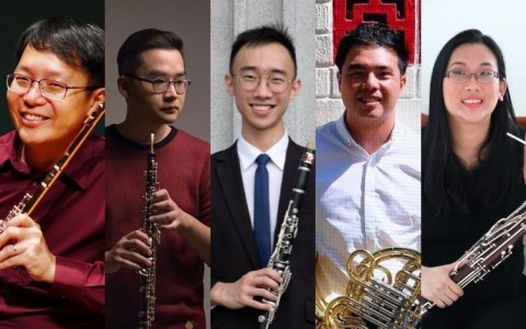 Esplanade Presents Munch! Lunchtime Concerts - Serenade and Songs for Wind Quintet, Baritone and Piano