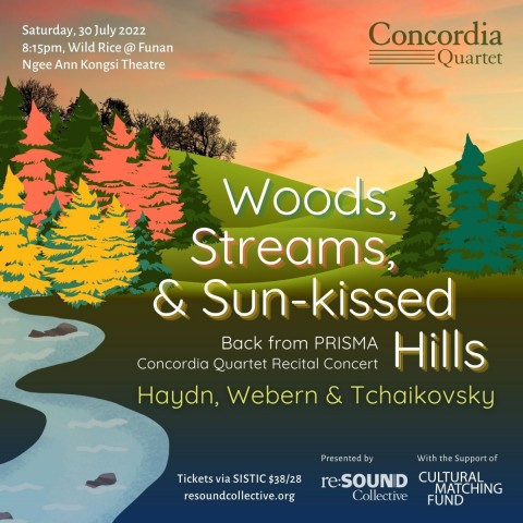 Woods, Streams and Sun-kissed Hills: Back from PRISMA - Concordia Quartet Recital Concert