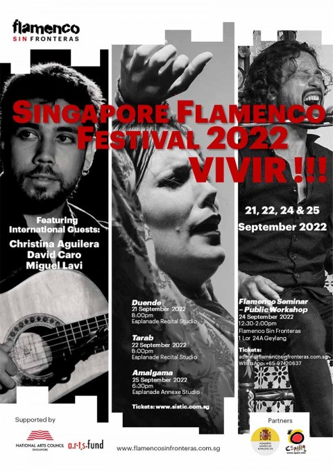 Singapore Flamenco Festival 2022: VIVIR!!!