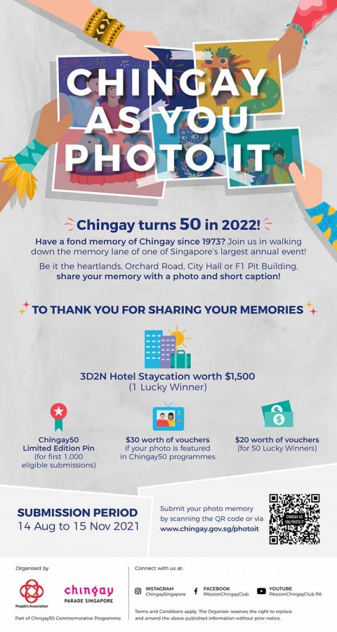 Create Chingay50 with us!: Chingay As You Photo It
