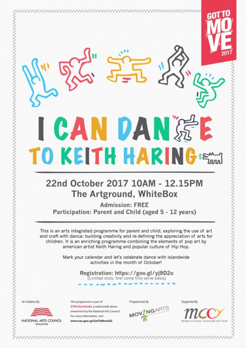 I can dance to Keith Haring Dance Workshop (Parent and Child)