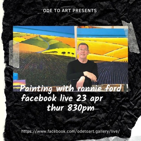 Painting with Ronnie Ford | Ode To Art