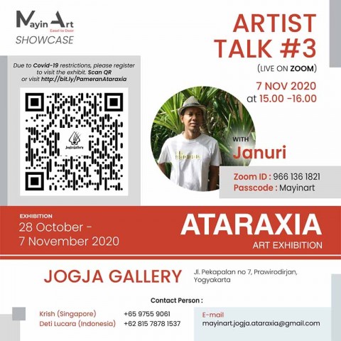 Hybrid Exhibition by MayinArt, 'Ataraxia' closes with 3rd Artist Talk
