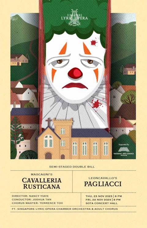 Semi-staged double bill: Mascagni’s Cavalleria Rusticana and Leoncavallo’s Pagliacci