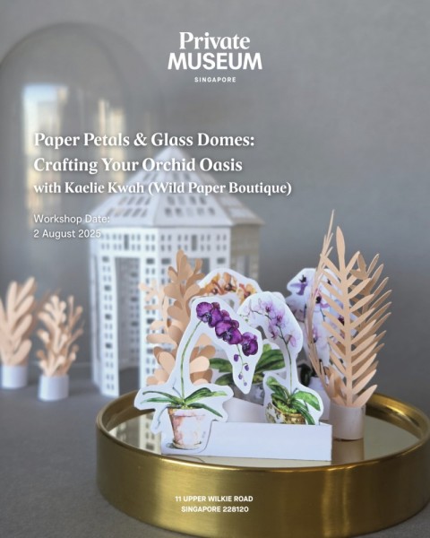 Paper Petals & Glass Domes: Crafting Your Own Orchid Oasis with Kaelie Kwah