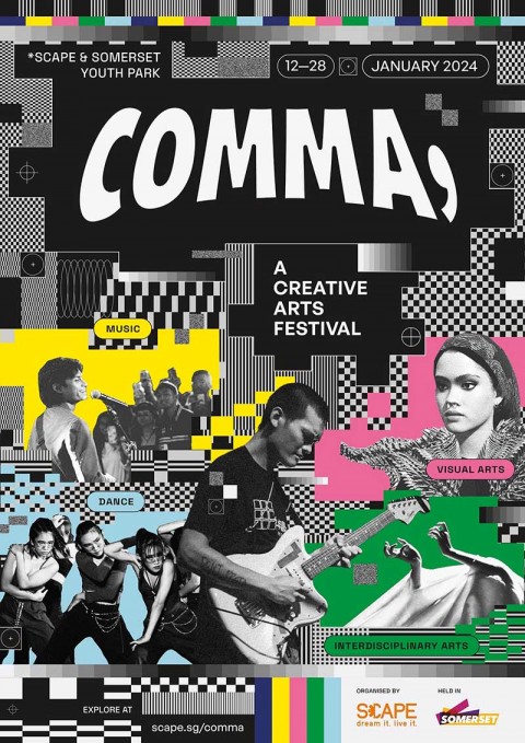 comma 2024: *SCAPE Creative Arts Festival Returns