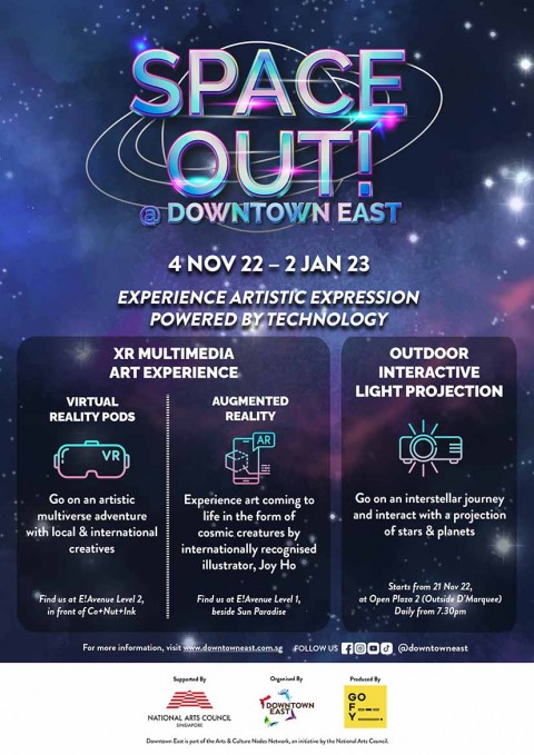 Space Out! Multi-media Arts Experience