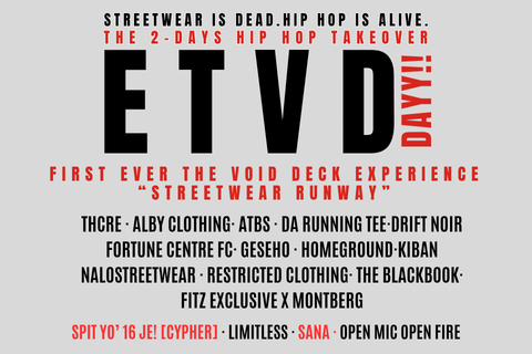 ETVD DAY! - Streetwear is Dead! Hip Hop is Alive. The 2 Days Hip Hop Takeover!