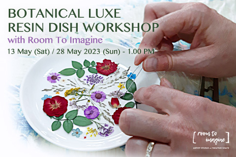 Botanical Luxe Resin Dish Workshop