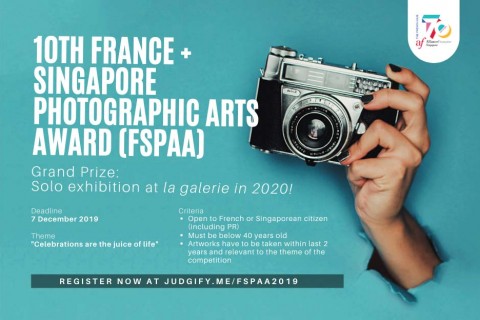 10th France + Singapore Photographic Arts Award (FSPAA)