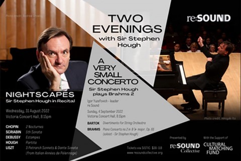 Two Evenings with Sir Stephen Hough: Nightscapes & A Very Small Concerto