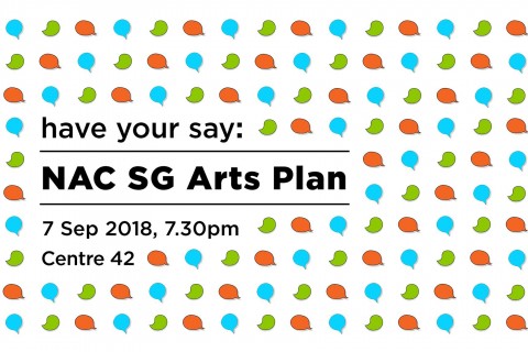 have your say: NAC SG Arts Plan