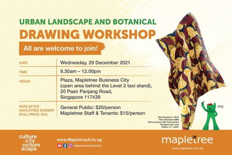 Urban Landscape and Botanical Drawing Workshop