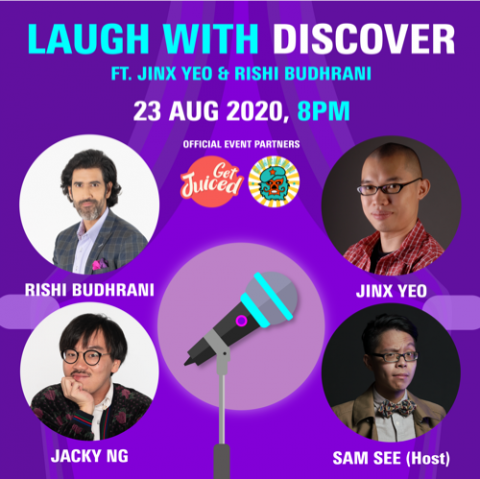 Laugh with Discover ft. Jinx Yeo and Rishi Budhrani