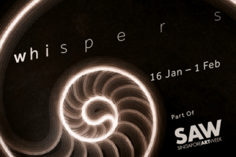 'Whispers' Living Light Art Exhibition
