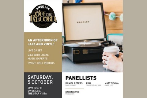 Swee Lee's 'Off the Record': an afternoon of jazz and vinyl appreciation